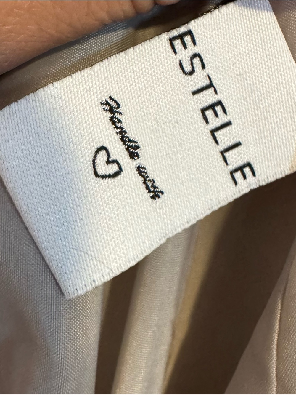 Estelle Plus Size Herringbone Coat 4X Neutral Longline Jacket Classic Chic Beige - Picture 8 of 10